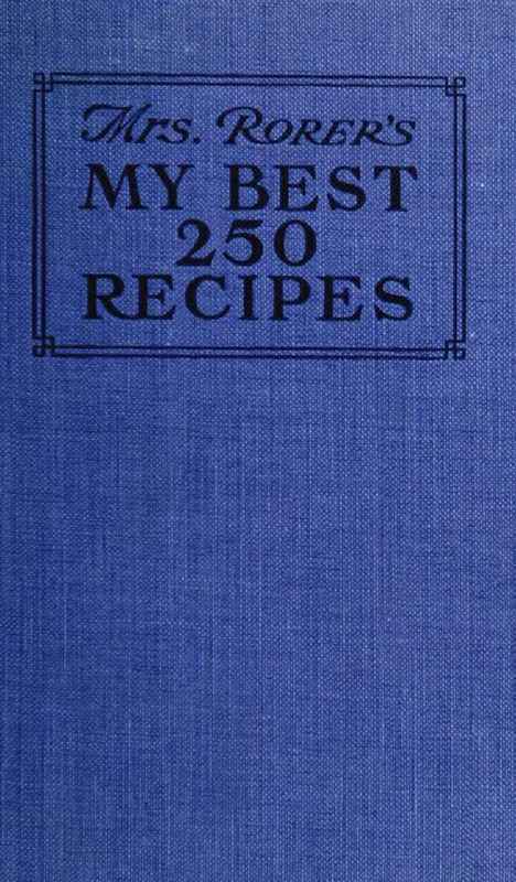 250 Best Recipes