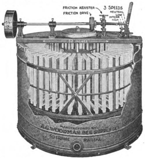 Beemen found the late type radial extractor successful.