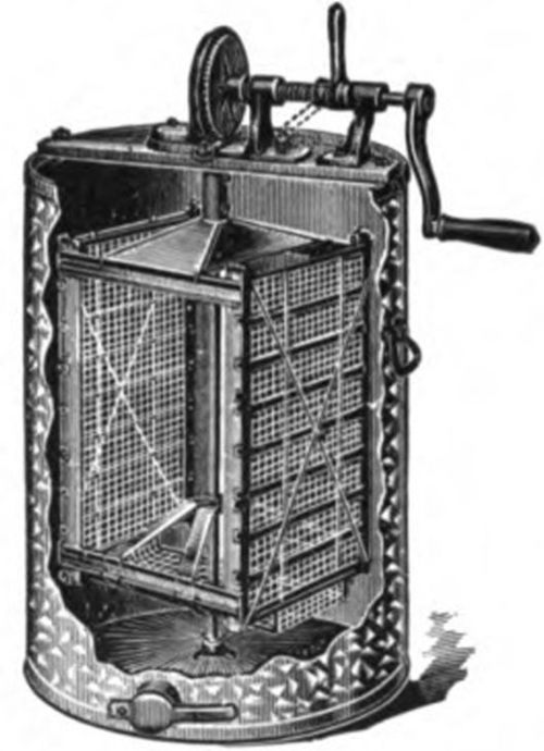 Late model two frame extractor was modeled after the Novice made by Root.