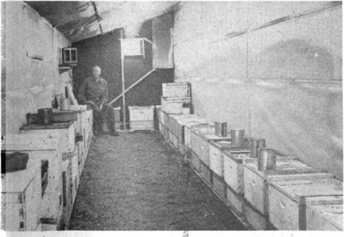 Control, of Colonies by Supplemental Heat in a Bee House.