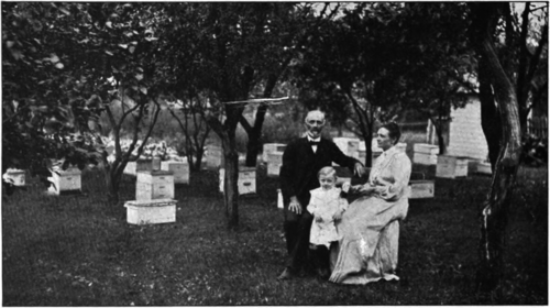 A minister's wife keep bees