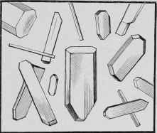 Crystals of Urea.