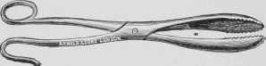 Forceps for Lithotripsy.