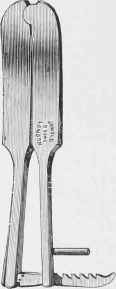Clamp for Castration by Firing.