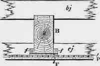 Fig. 305. Ceiling Joists supported by Fillets fixed to Binder.