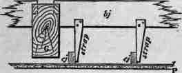 Fig. 308. Ceiling Joists hung by Straps.