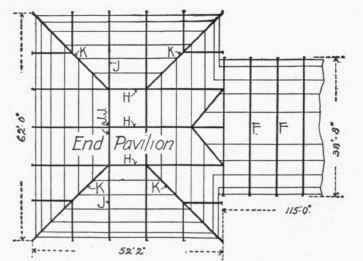 Fig. 213.   Plan of One Pavilion, South Park Conservatory.