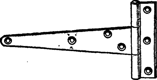 Fig. 338.   T Hinge.