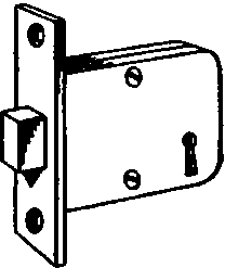 Fig. 376.   Dead Bolt.
