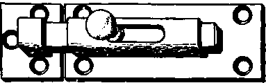 Fig. 401a. Light Square Bolt.