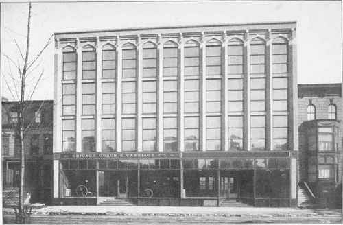 BUILDING FOR JOHN H. WHITTEMORE, 1223 MICHIGAN AVE., CHICAGO, ILL.