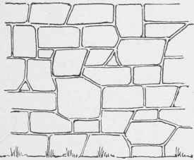 Fig. 133. Uncoursed Rubble.