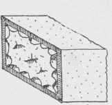 Fig. 137. Rock Face with Draft Line.