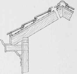 Fig. 16. Ludowici Tile on Sheathing.