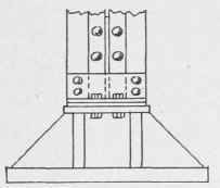Fig. 200. Cast base for Steel Columns.