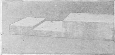 Fig.4. End of a Piece of Old Timber from Capitol, Washington, D. C, Showing Former Method of Making Spliced Joint.