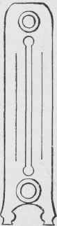 Fig. 67. Pipe Connections, Hot Water Radiator.