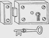 Fig. 88. Rim Lock.