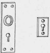 Fig. 89. Plate and Escutcheon.