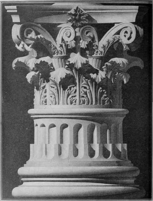 CORINTHIAN CAPITAL AND BASE.