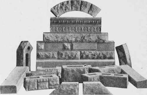 Fig. 151. Group of Blocks Made on Hercules Machines.