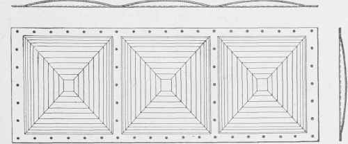 Fig. 34. SECTION OF BUCKLED PLATES FOR FLOORS.