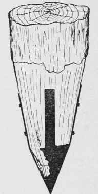 Fig. 50. Wrought Iron Pile Shoe.