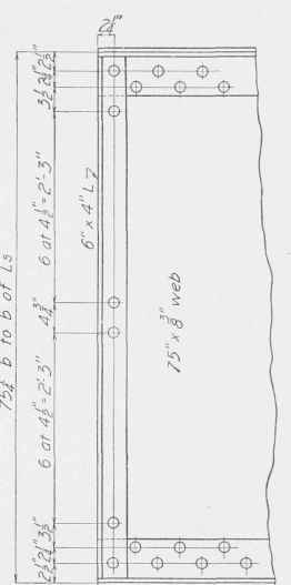 Fig. 72. Method of Detailing Web Plate Stiffeners