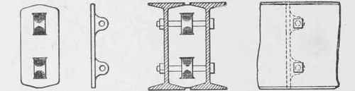 Fiq. 89 STANDARD CA5T IRON SEPARATOR WITH TWO BOLTS.