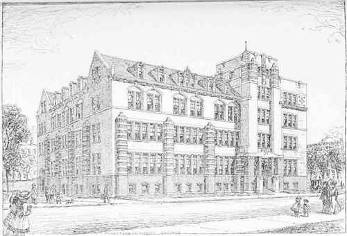 BUILDING FOR THE AMERICAN SCHOOL OF CORRESPONDENCE, CHICAGO, ILL.