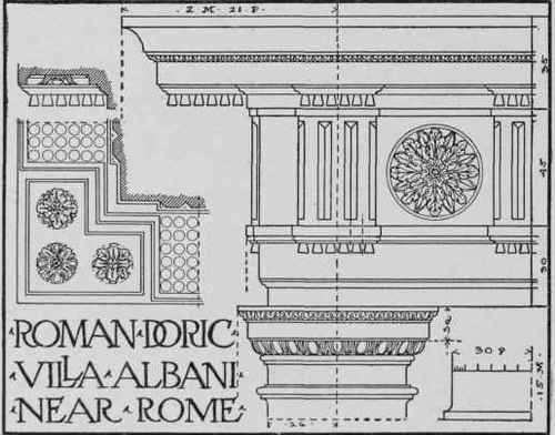 Classic Roman Doric Continued 0800158