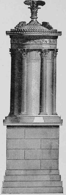 Fig.75. Choragic Monument of Lyslcrates, Athens, Restored,