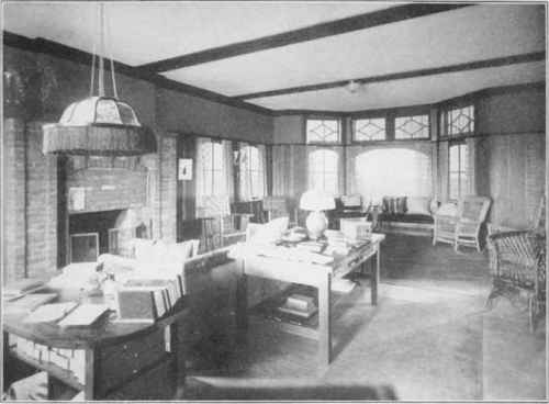 LIVING ROOM IN HOUSE FOR MR. W. F. DUMMER, AT CORONADO BEACH, CAL.