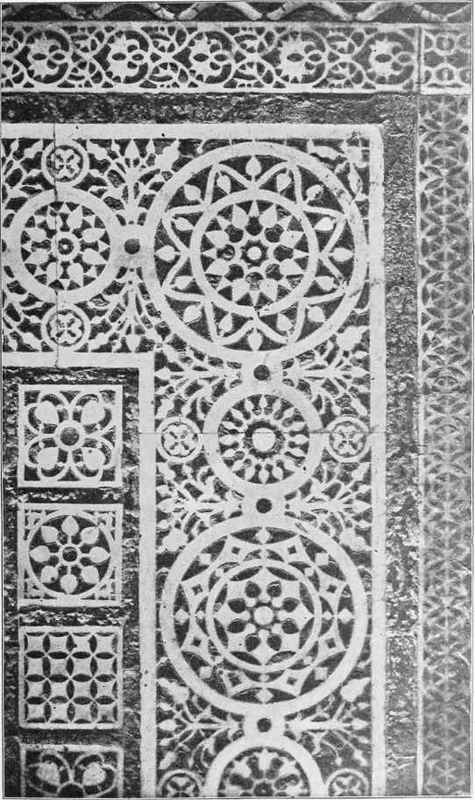 PLATE V. FIG. 1. Pavement from the Baptistery, Florence.
