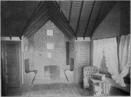 AN ATTIC ROOM IN HOUSE No 4 MADE AN EXCELLENT STUDY.