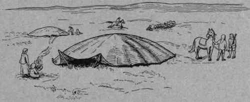 TENTS OF NOMADIC TRIBES.