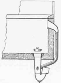 Fig. 278 Plug waste and Overflow from Wood Sink.