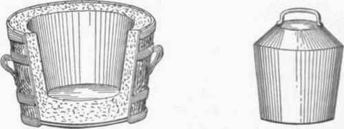 Fig. 438. Goux Excrement pail and Mould.