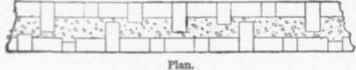 Fig 44 and 45 Brick and Concrete Wall.
