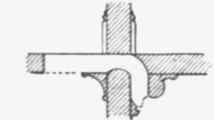 Fig. 500. Section showing Air inlet from Corridor to Room.