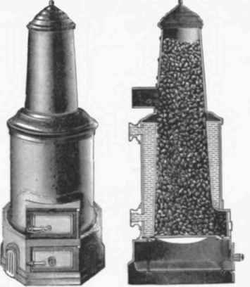 Fig. 508. View and section of Independent Conical BoaVz.