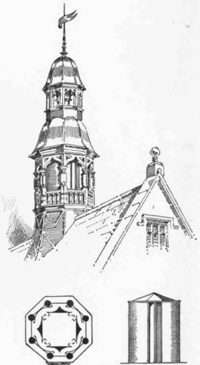 Fig 592 Kite's Extract cowl in Wood Turret.