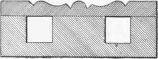 Fig 635 Section of Wood Case and Lid for Electric Wires.