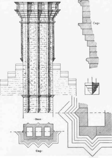 Fig. 67. Ornamental Brick Chimney stack.