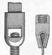 Fig. 715. Elevation and Section of the Lewis Link.