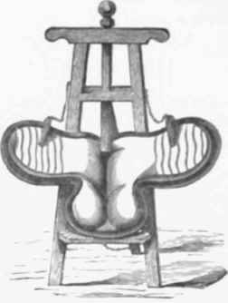 Fig. 741.   Saddle airer.