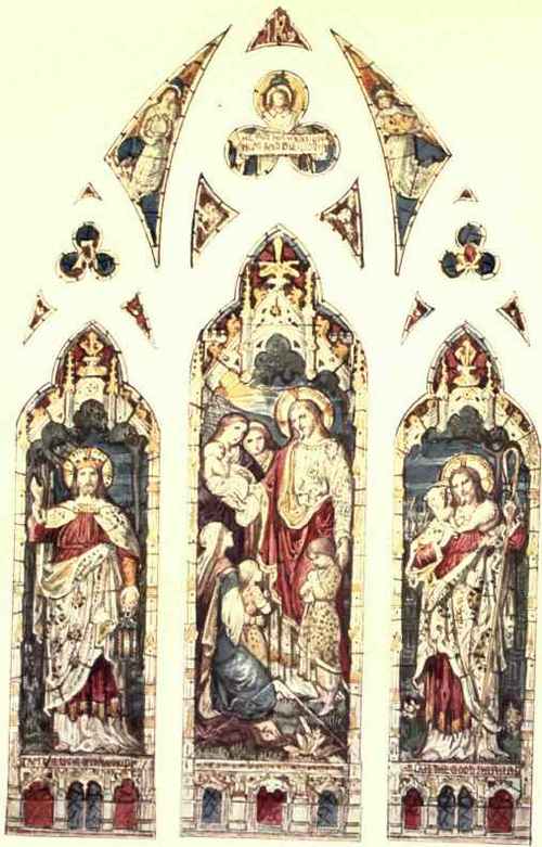 Plate VI. East Window, Church Of St. Matthias, Barbados