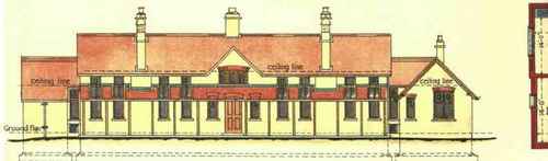 N.W. Elevation