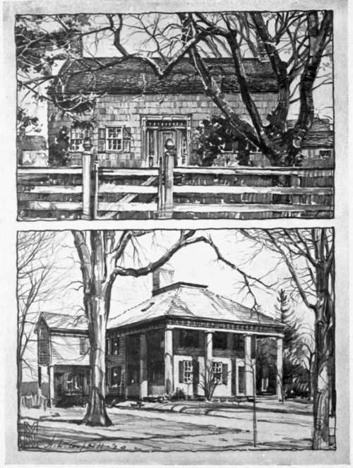 The Upper Sketch Shows an Effect Mainly Gained by the Use of Values.