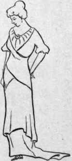 FIG. 27. Principles of design illustrated by outlines of historic costumes.